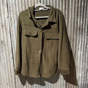 Classic Olive Utility Jacket for Women